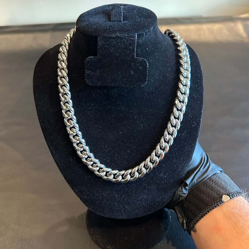 Brand New Silver 16mm Chain 22 Inch Heavy